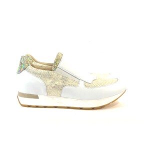 Ledersneakers Tine's Weiss