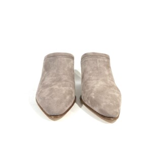 Pomme d'Or - Mules Taupe - Veloursleder