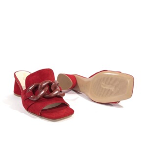 Rote Pumps Damenschuhe Jeannot Veloursleder.jpg