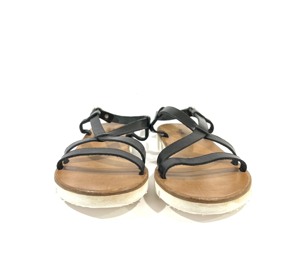 Sandale Italien in Handgefertigt BCC | Schwarze