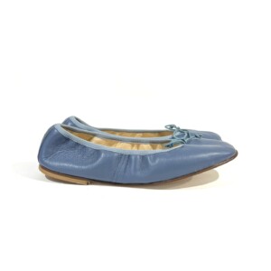 Le Prosperine Lederballerina- Damenschuhe Avion - Blau
