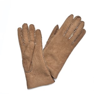 Handschuhe Damen Farbe Tabacco - Caridei