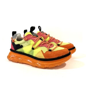 Panchic Damenschuhe-- Sneakers Gelb Orange