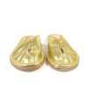 Damenschuhe Slippers - Punto Pigro Gold Leder
