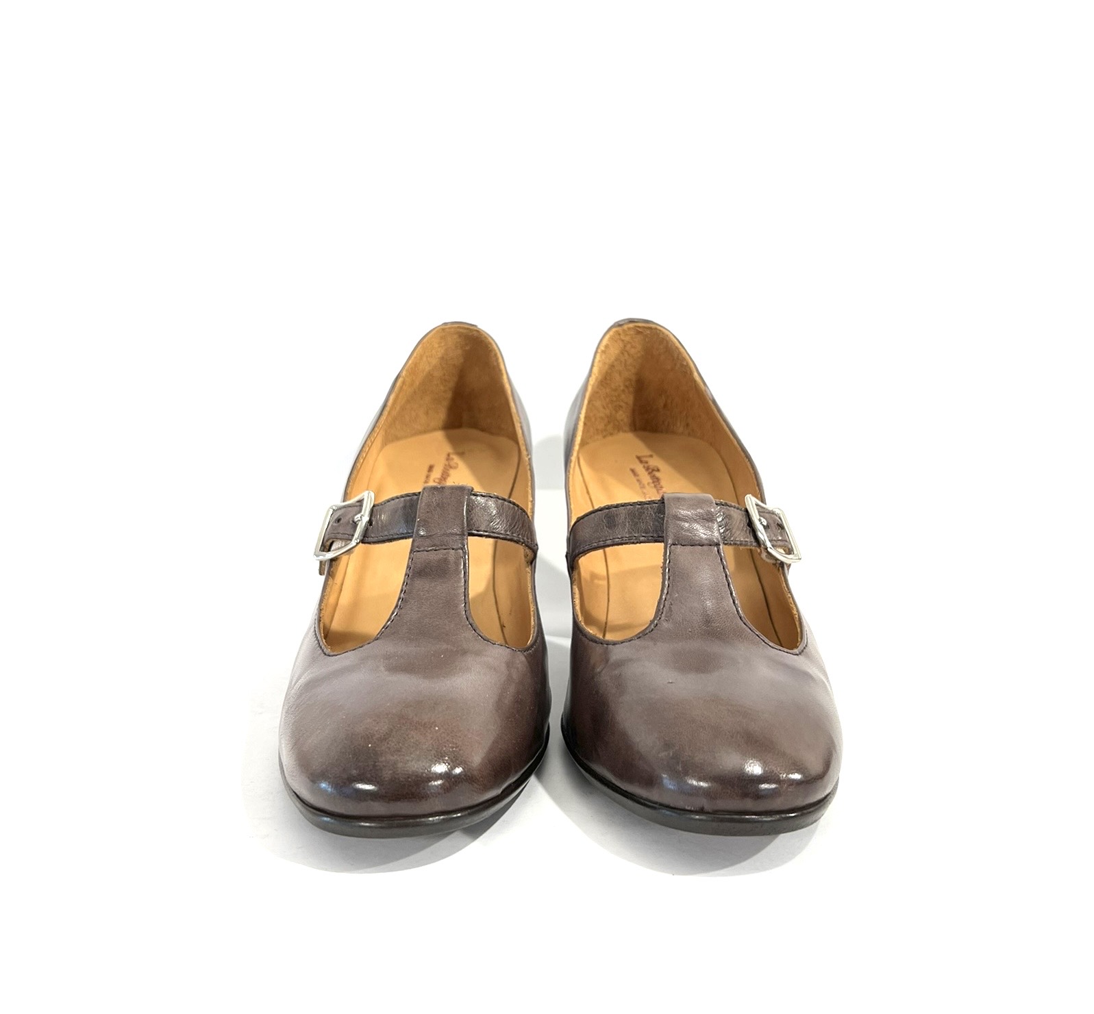 La Bottega di Lisa — Damenschuhe Pumps Leder Braun La Bottega di Lisa - Damenschuhe Pumps Leder Braun