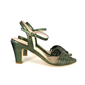 Damenschuhe Sandale - Verde Salvia La Belle