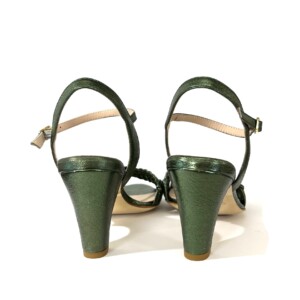 Damenschuhe Sandale Verde Salvia La Belle