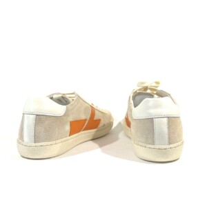 IMYMI Damenschuhe Sneaker Beige - Veloursleder