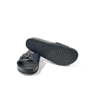 Pantolette Schwarz- Gelattto