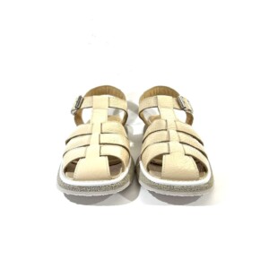 Ledersandale - Laura Bellariva Beige