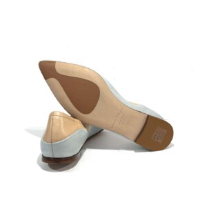 Lorena Paggi - ballerina beige-blau Leder