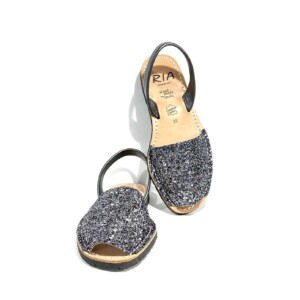 Sandale - Avarca Ria - Glitter Plomo