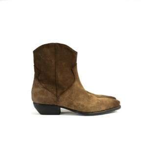 Elia Maurizi - Texan Boots Sigaro Veloursleder