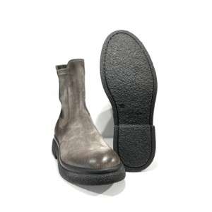 CORVARI - CHELSEA BOOTS AUS VELOURSLEDER FARBE LAVAGNA - SOHLE