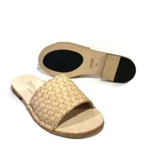 Flats Punto Pigro - Aus naturgefärbtem Leder - Sohle