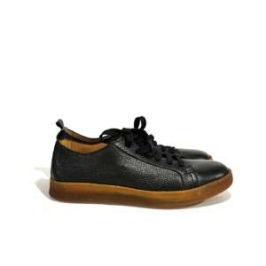 Schwarze Hirschleder Damensneaker Elia Maurizi - Seite