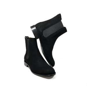Schwarze Chelsea-Boots CAIMAN