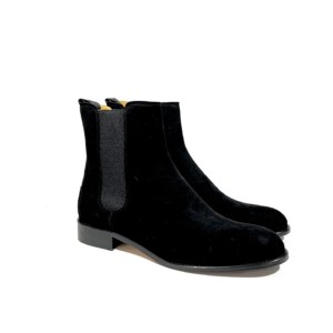 Schwarze Chelsea-Boots CAIMAN