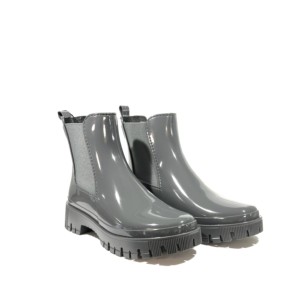 Gummistiefel Grau Rainy Grey Lemon Jelly - seitlich