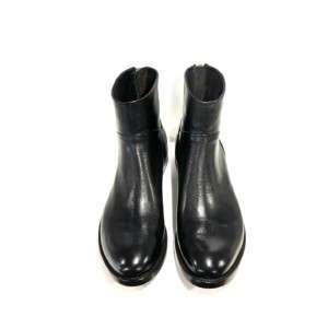 Schwarze Lederstiefelette von La Bottega di Lisa - von oben