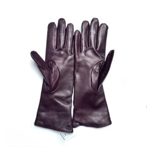 Damen handschuhe Bordeaux - Restelli