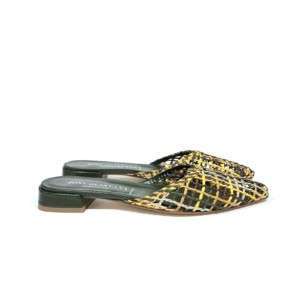 Pantoletten Pons Quintana - aus Leder Multicolor - Netzoptik