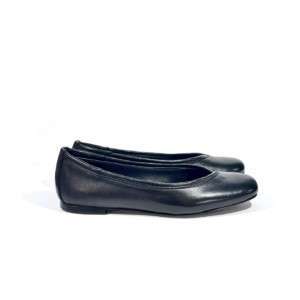 Lederballerina - Nappaleder - Farbe Schwarz - Caiman - Made in Italy.jpg