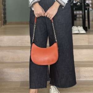 Mini Ledertasche - Farbe Orange - Laura Di Maggio.jpg