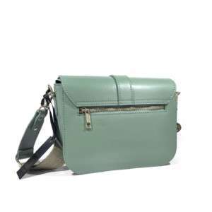 Umhängetasche - Salbeigrün - Leder - Laura Di Maggio.jpg