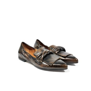 BALLERINA ASPORT CUOIO LORENA PAGGI