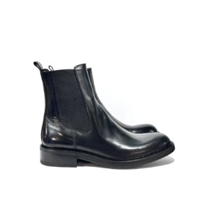 Schwarze Chelsea Boots - aus Leder - Ducanero