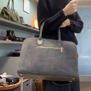 Bauletto-Tasche von Laura Di Maggio Grau