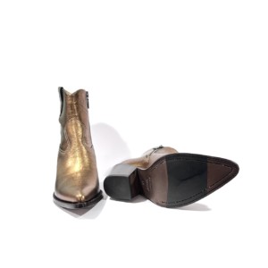 Ducanero - Leder Texan Boots Bronze